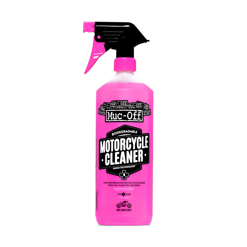 Muc-Off: růžový čistič a péče o motorku