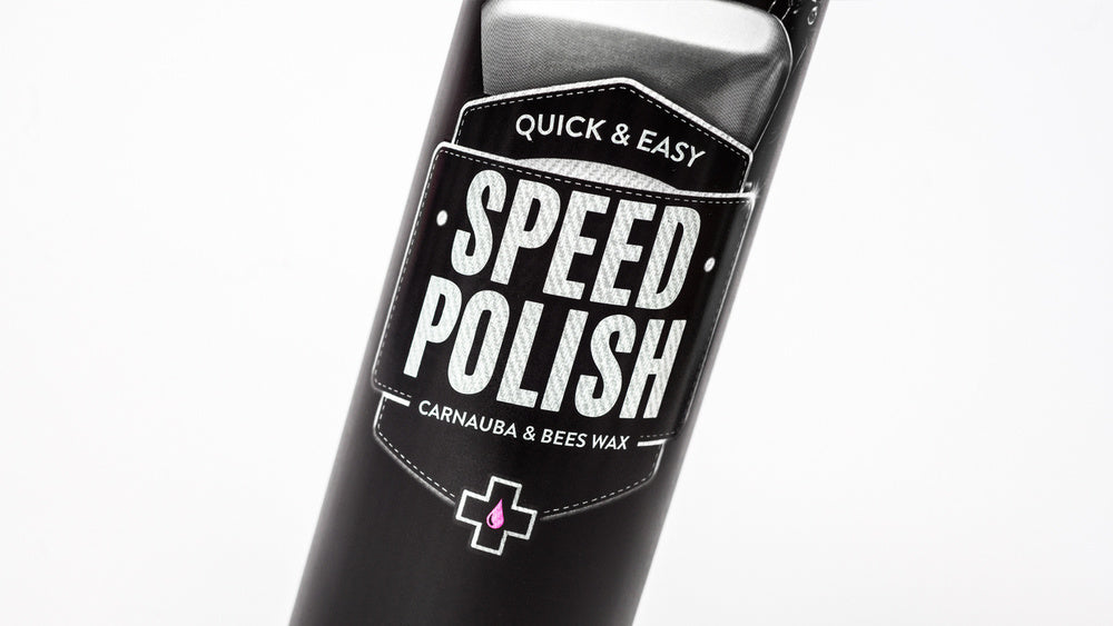 Muc-Off 627 - lešticí a voskovací sprej Speed Polish pro všechny povrchy - 400 ml