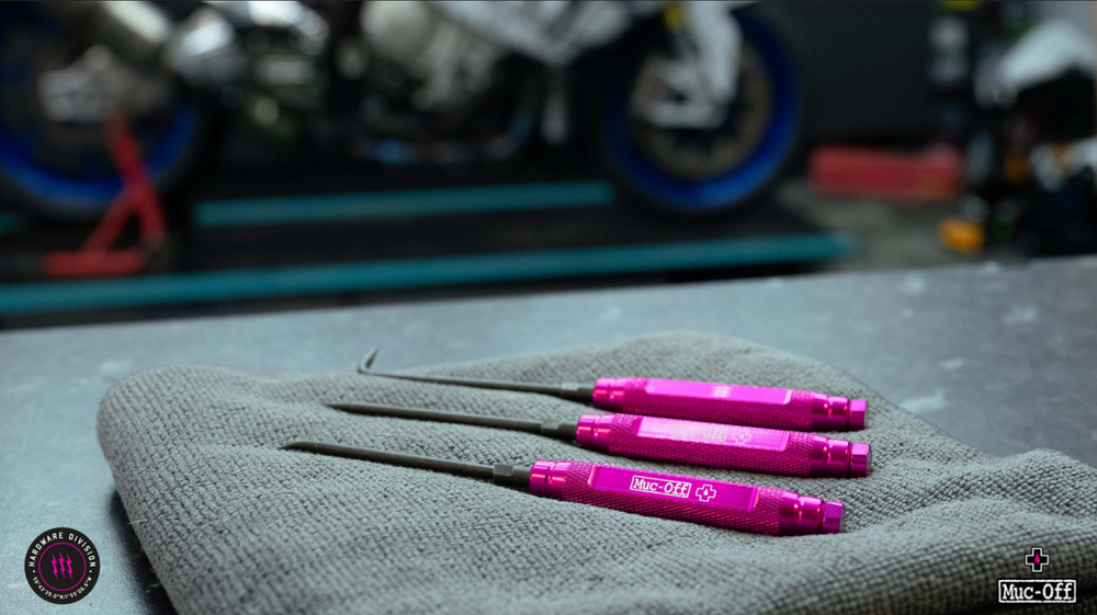 Muc-Off 21601 3x Precision Set  Sada 3 precizních nástrojů