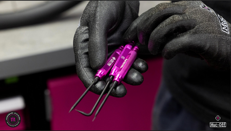 Muc-Off 21601 3x Precision Set  Sada 3 precizních nástrojů