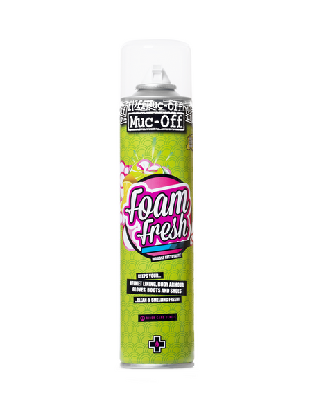Muc-Off 199 - Osvěžující pěna na helmu, boty a rukavice na motorku - 400ml - Foam Fresh