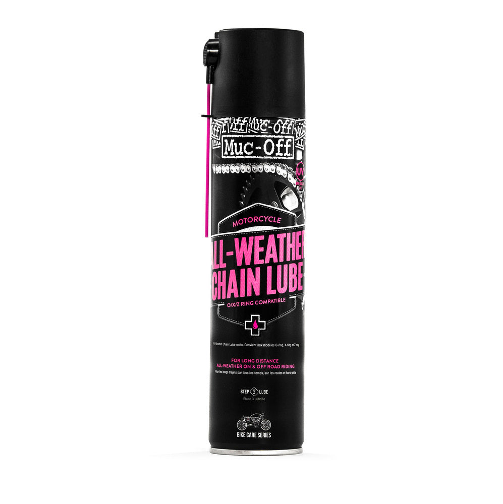 Muc-Off 637 - mazivo na řetězy do každého počasí, keramická báze - 400 ml - mazivo na řetězy do každého počasí
