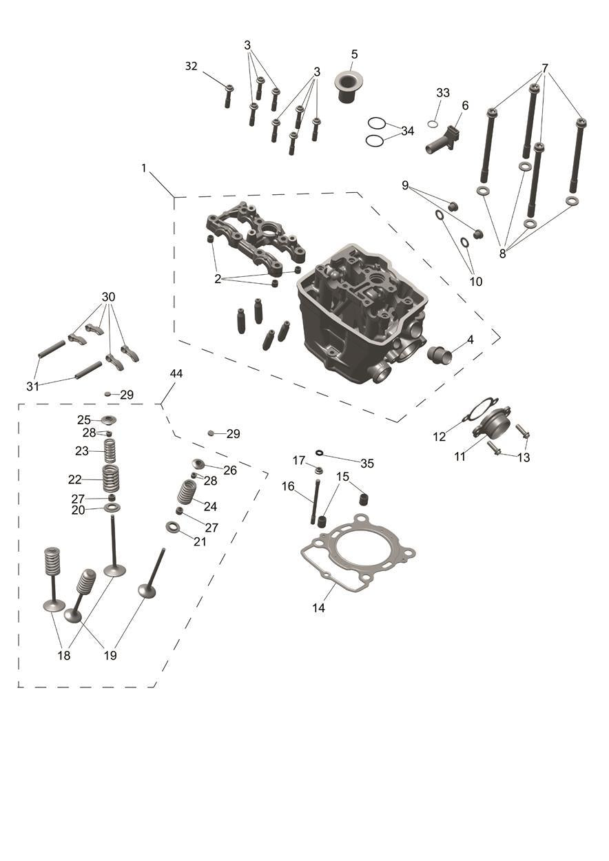 Zátka těsnicí T30 — Triumph, číslo dílu T3450279