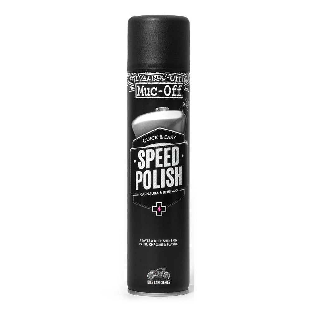Muc-Off 627 - lešticí a voskovací sprej Speed Polish pro všechny povrchy - 400 ml
