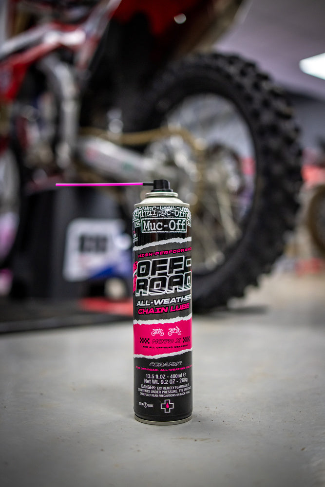 Muc-Off 20452 - Mazivo do terénu pro každé počasí, keramická báze - 400 ml - Mazivo do terénu pro každé počasí na řetězy