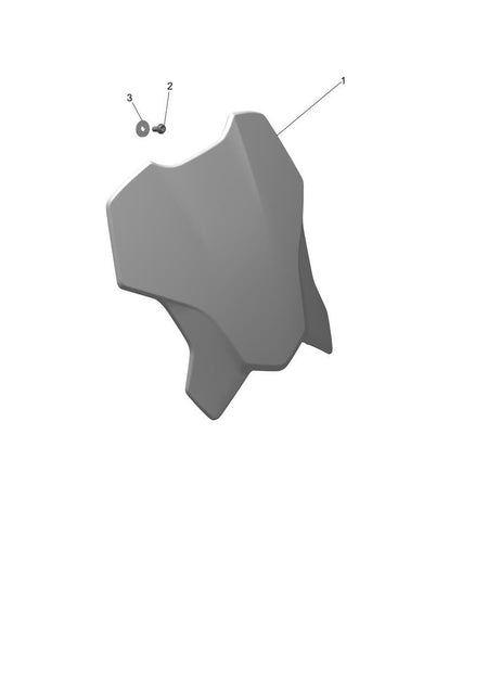 Tablero numérico, frontal