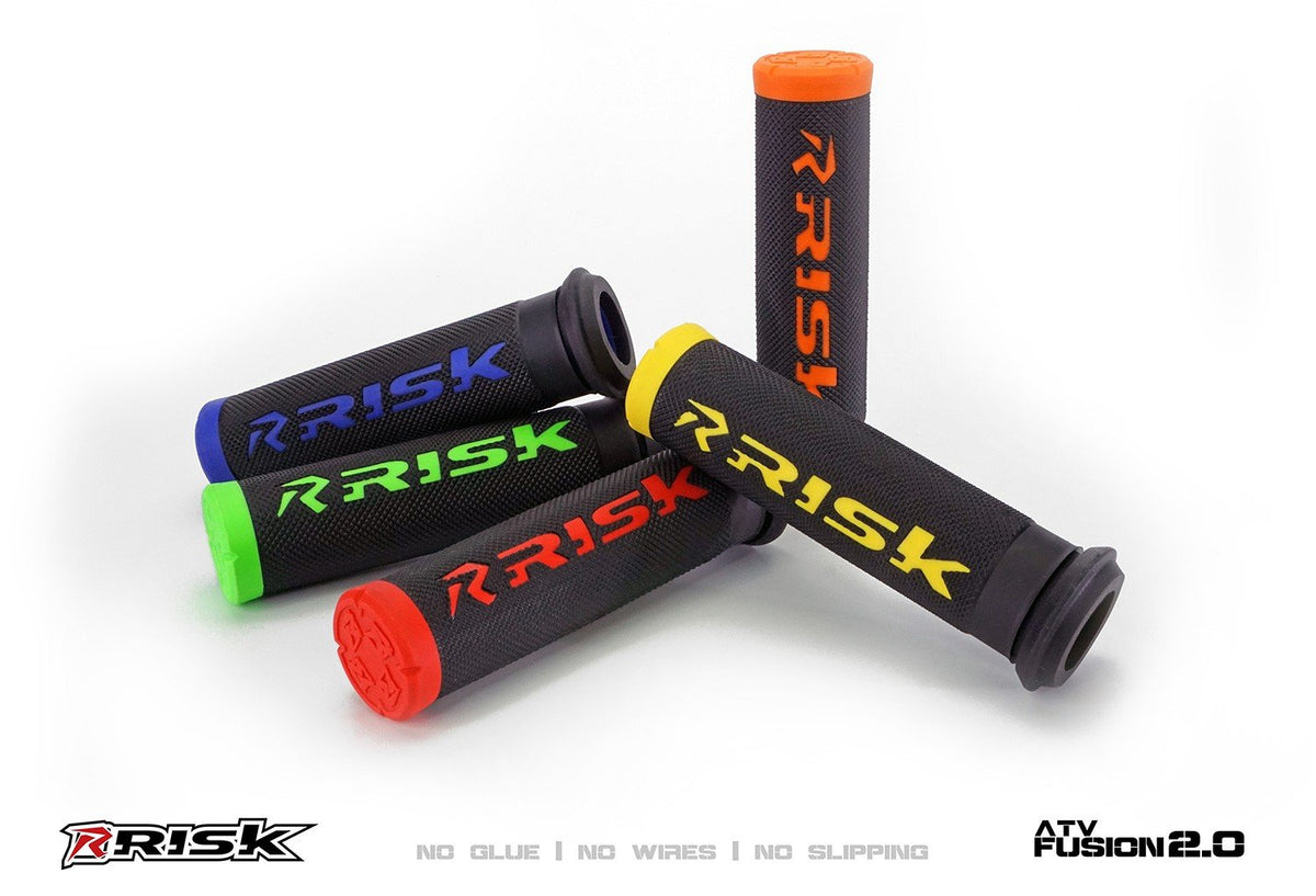Gripy Risk Racing FUSION 2.0 ATV/MTB — modré