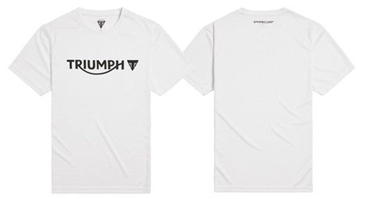 Tričko Triumph Racing bílé — Triumph Racing