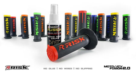 Gripy Risk Racing FUSION 2.0 Enduro — modré