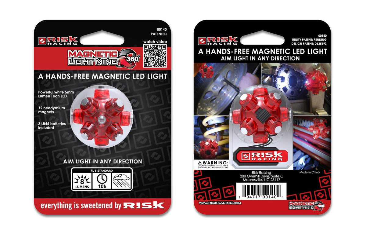 Magnetická svítilna Risk Racing Light Mine