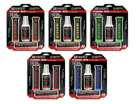 Gripy Risk Racing FUSION 2.0 ATV/MTB — červené