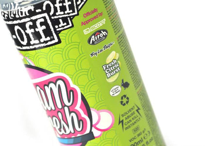 Muc-Off 199 - Osvěžující pěna na helmu, boty a rukavice na motorku - 400ml - Foam Fresh