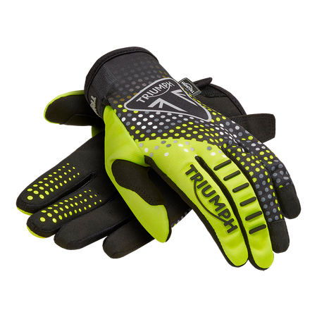 Rukavice Roller MX fluo/černé — Triumph