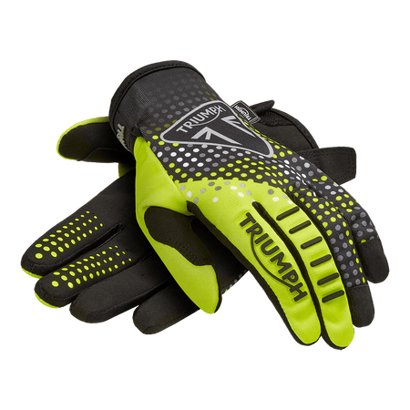 Rukavice Roller MX fluo/černé — Triumph