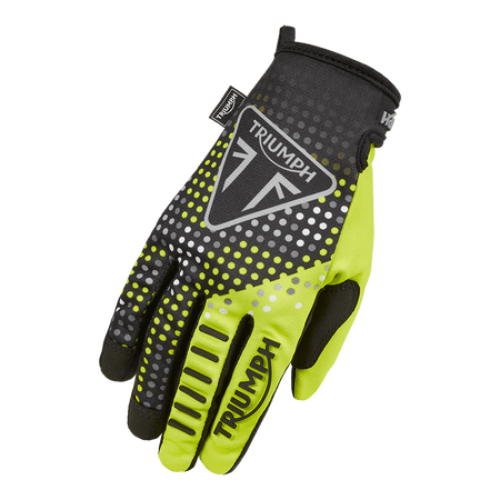 Rukavice Roller MX fluo/černé — Triumph
