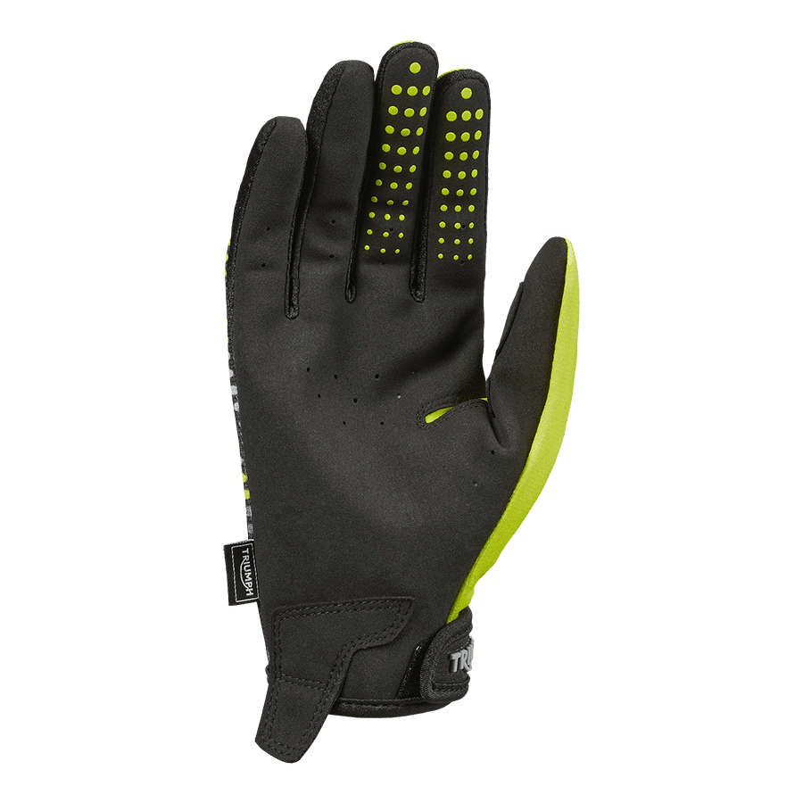 Rukavice Roller MX fluo/černé — Triumph