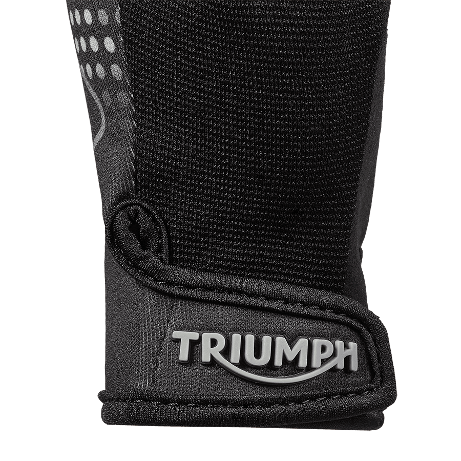 Rukavice Roller MX černé — Triumph