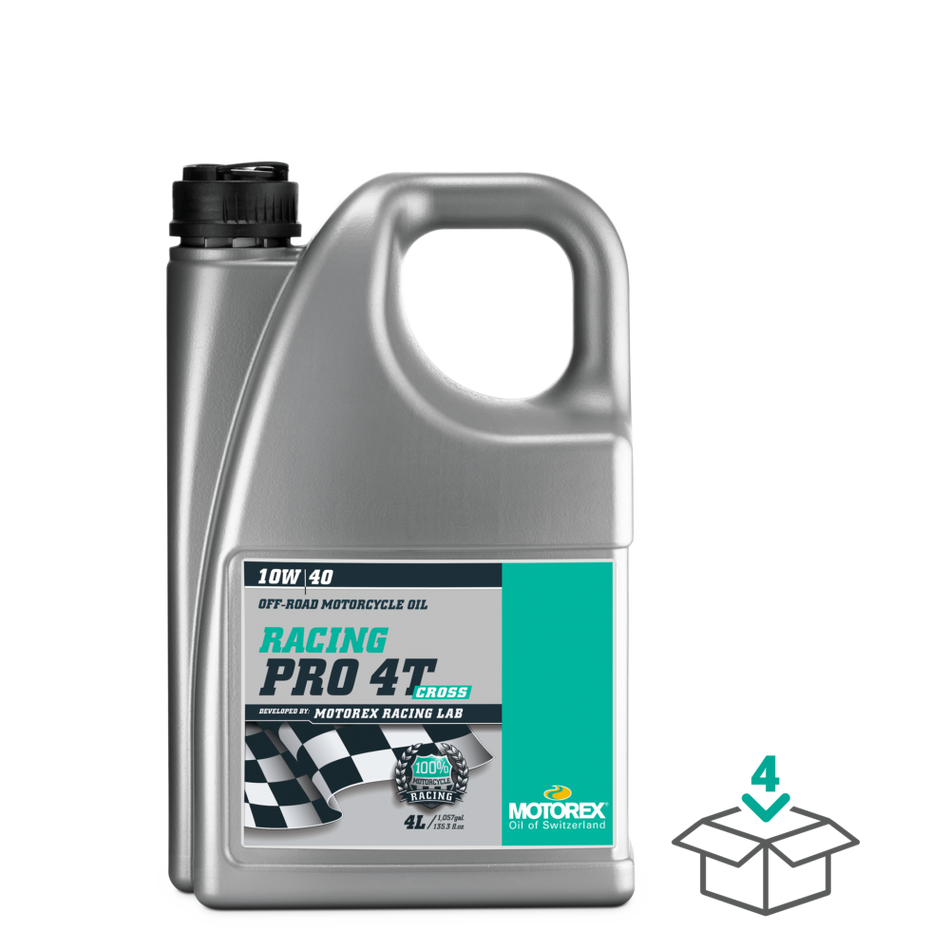 Motorex RACING PRO 4T 10W/40 CROSS 4L