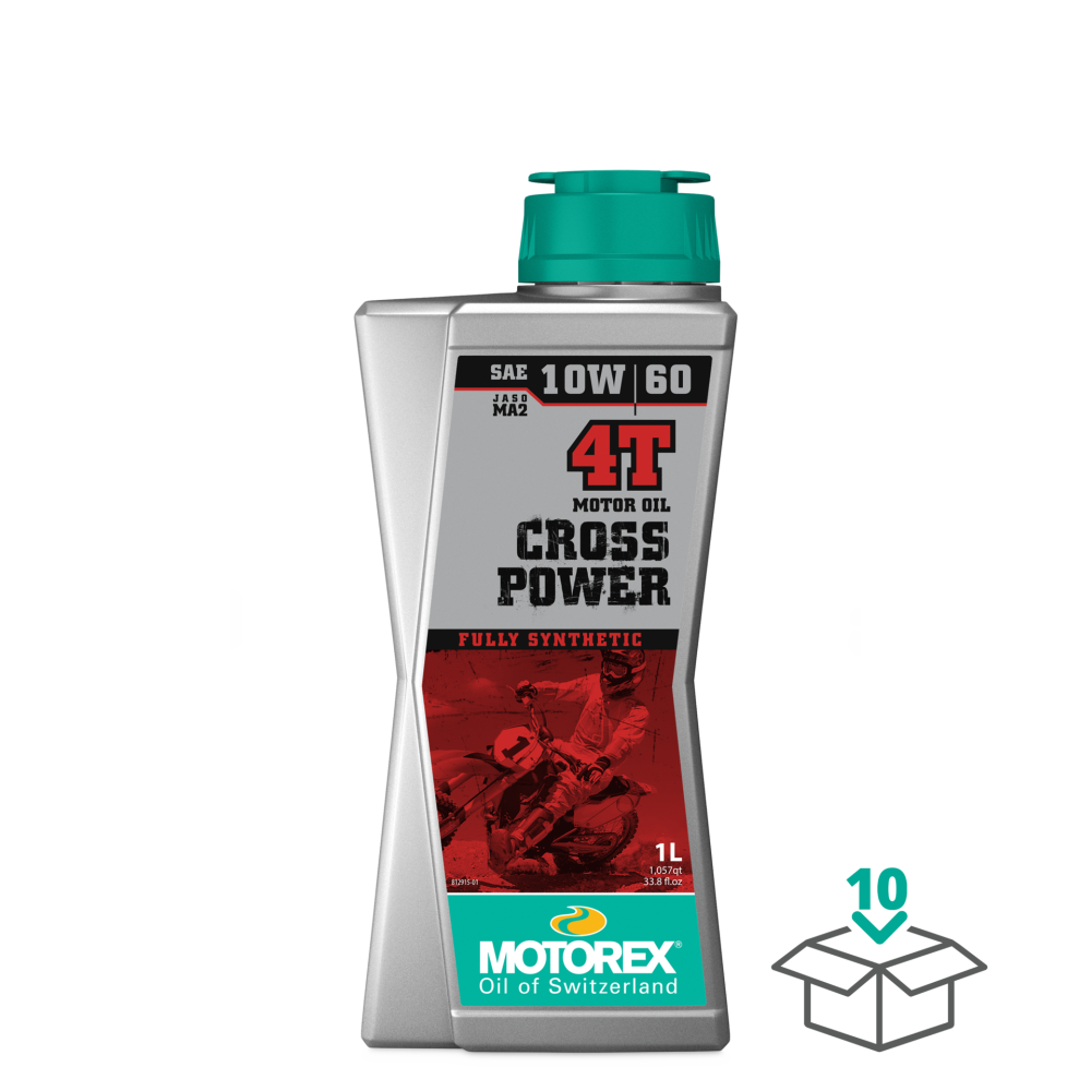 Motorex CROSS POWER 4T 10W/60 1L — Motorex