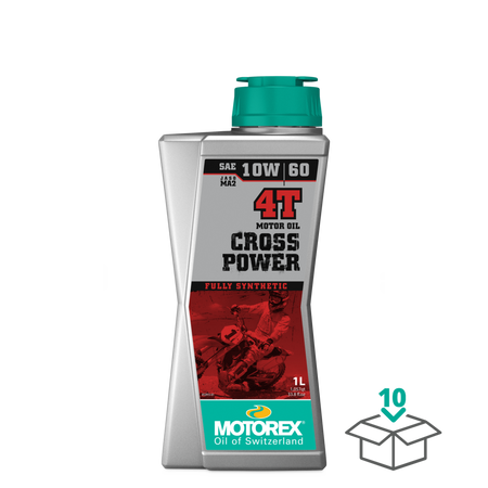 Motorex CROSS POWER 4T 10W/60 1L — Motorex