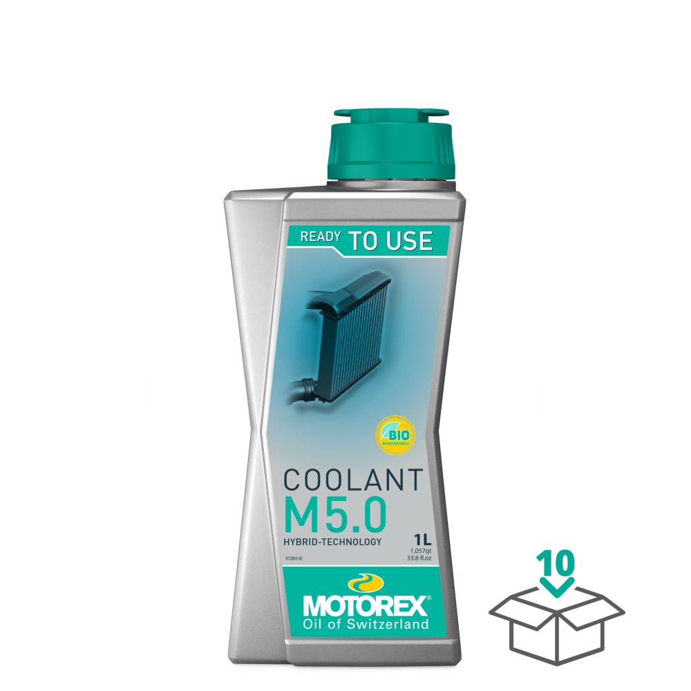 Motorex Chladicí kapalina COOLANT M5.0 READY TO USE 1L