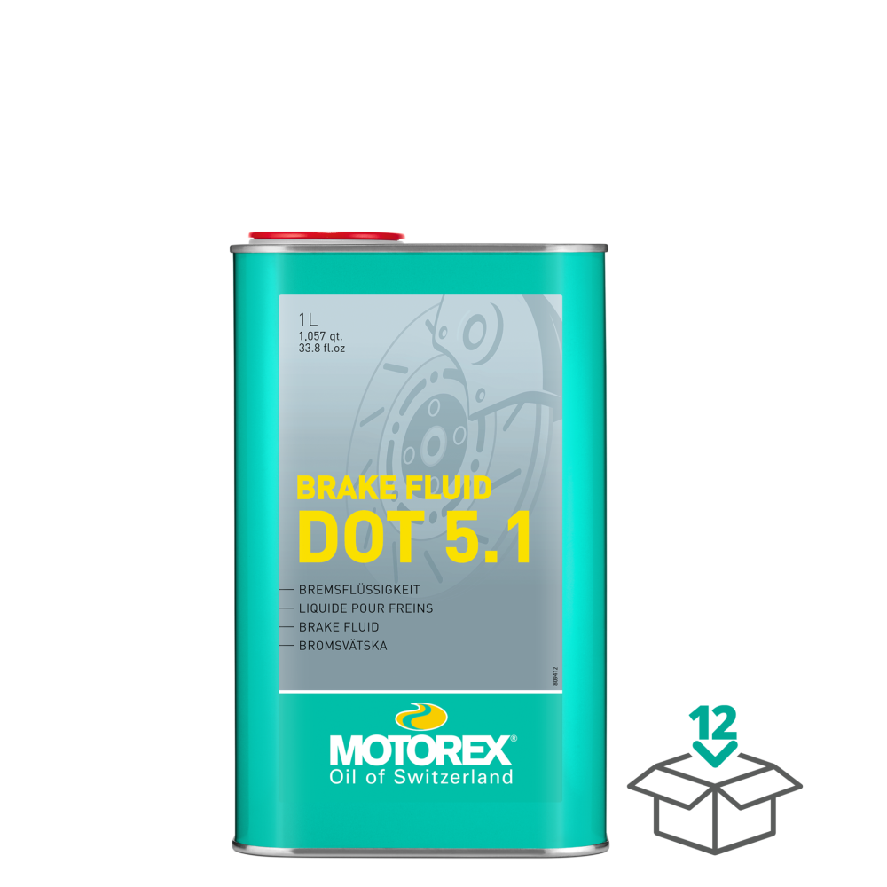 Motorex Brzdová kapalina MOTOREX BRAKE FLUID DOT 5.1 1L