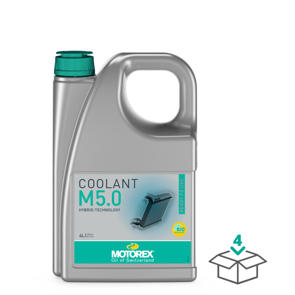 Motorex COOLANT M5.0 READY TO USE 4L