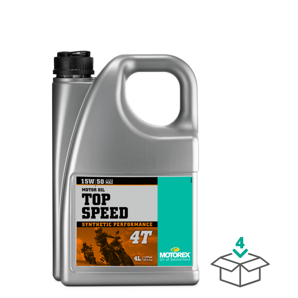 Motorex TOP SPEED 4T 15W/50 4L