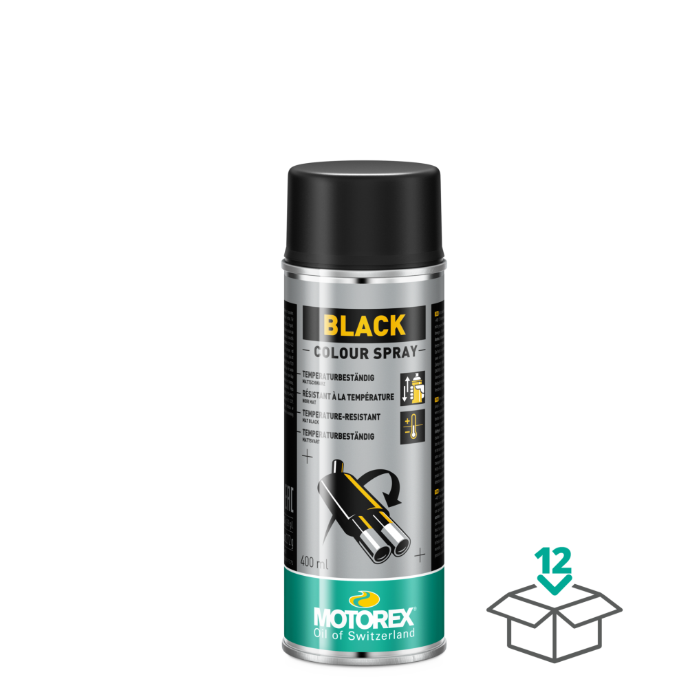 Motorex BLACK COLOR SPRAY 500ml
