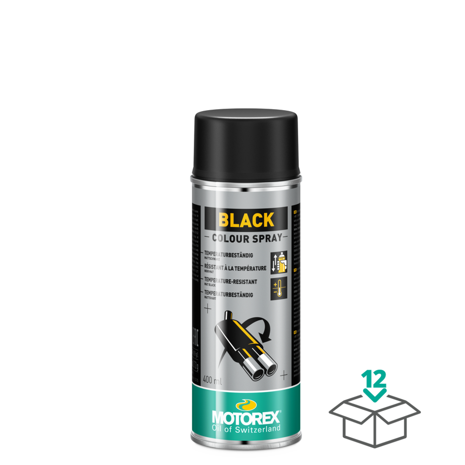 Motorex BLACK COLOR SPRAY 500ml