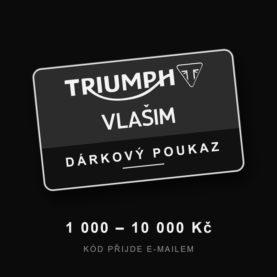 Dárkový poukaz Triumph Vlašim